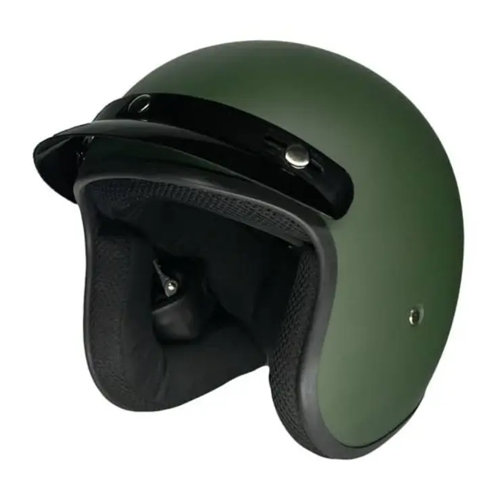 Studds D1 Half Face Bike Helmet for Men and Women - L Size - Green