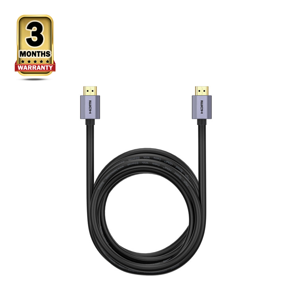 Baseus WKGQ020001 Graphene HDMI to HDMI 4K Adapter Cable - Black