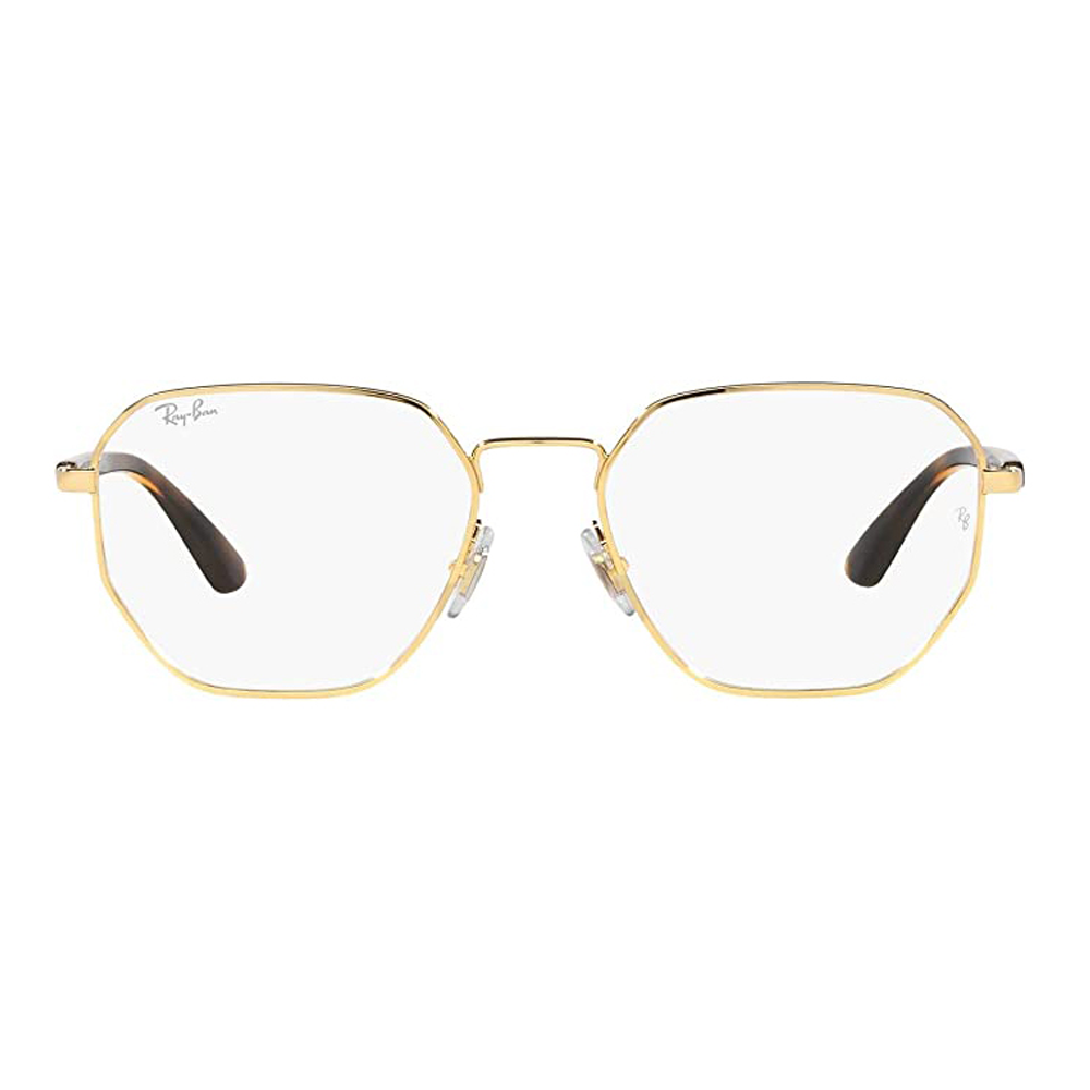 Metal Round Prescription Eyeglass Frame - Golden - SM-97