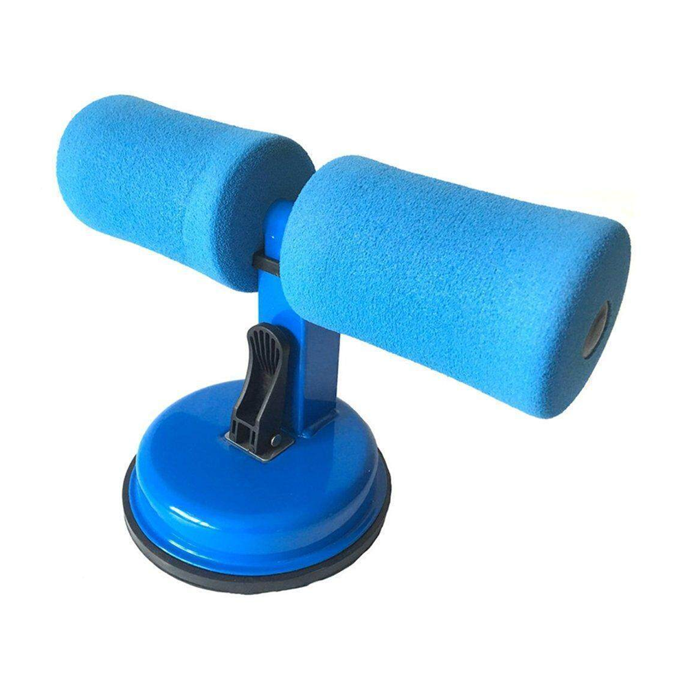 Durable Self -Suction Sit Up Bar - Blue