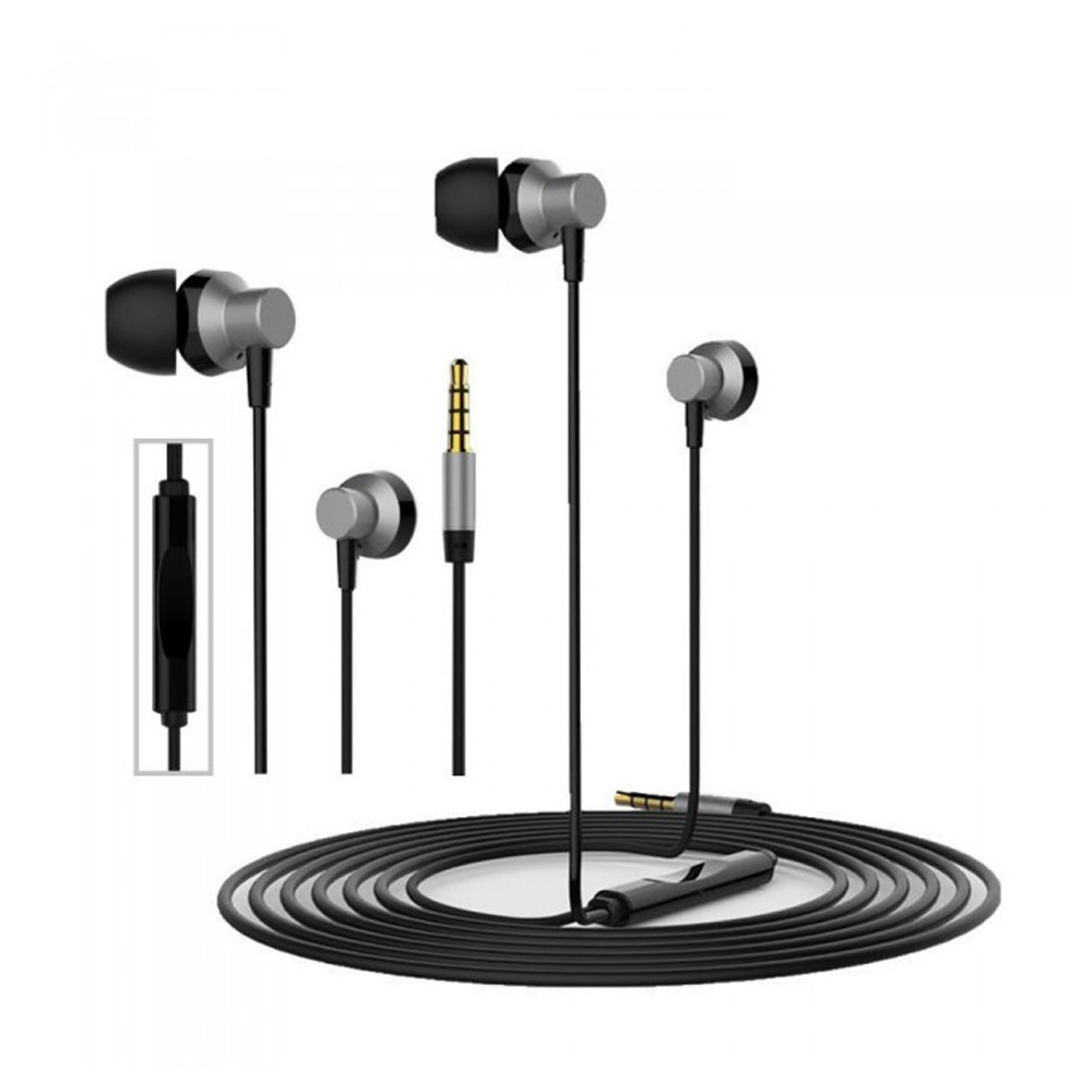 Remax RM -512 In Ear Earphone - Silver