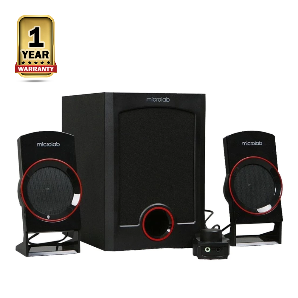 Microlab M-111 2:1 Speaker - Black 