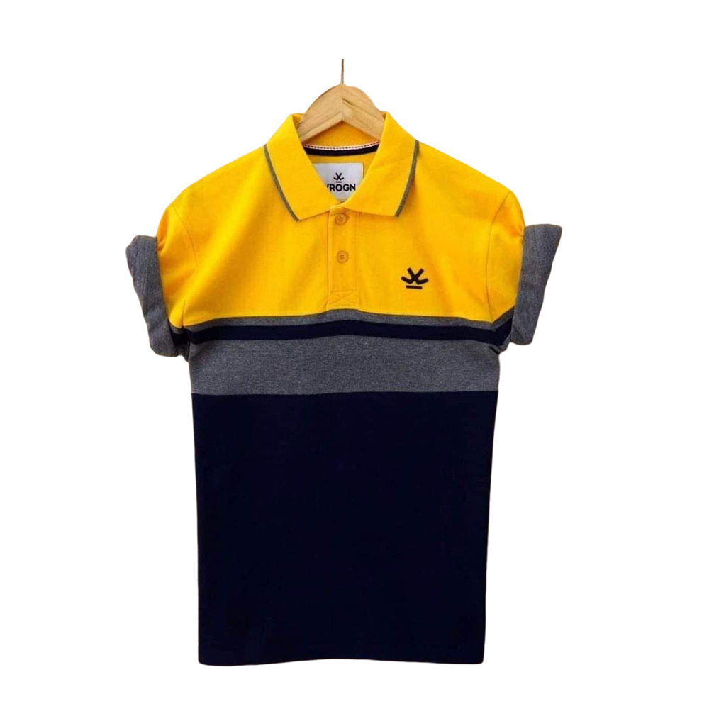 Cotton Polo Shirt for Men - Multicolor - TC-18