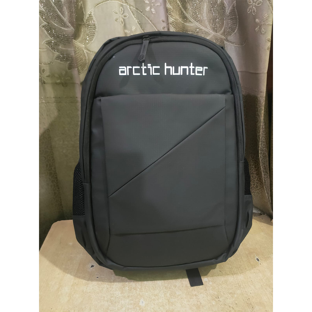 Arctic Hunter Laptop Bag Travel Backpack - Black - RL-30