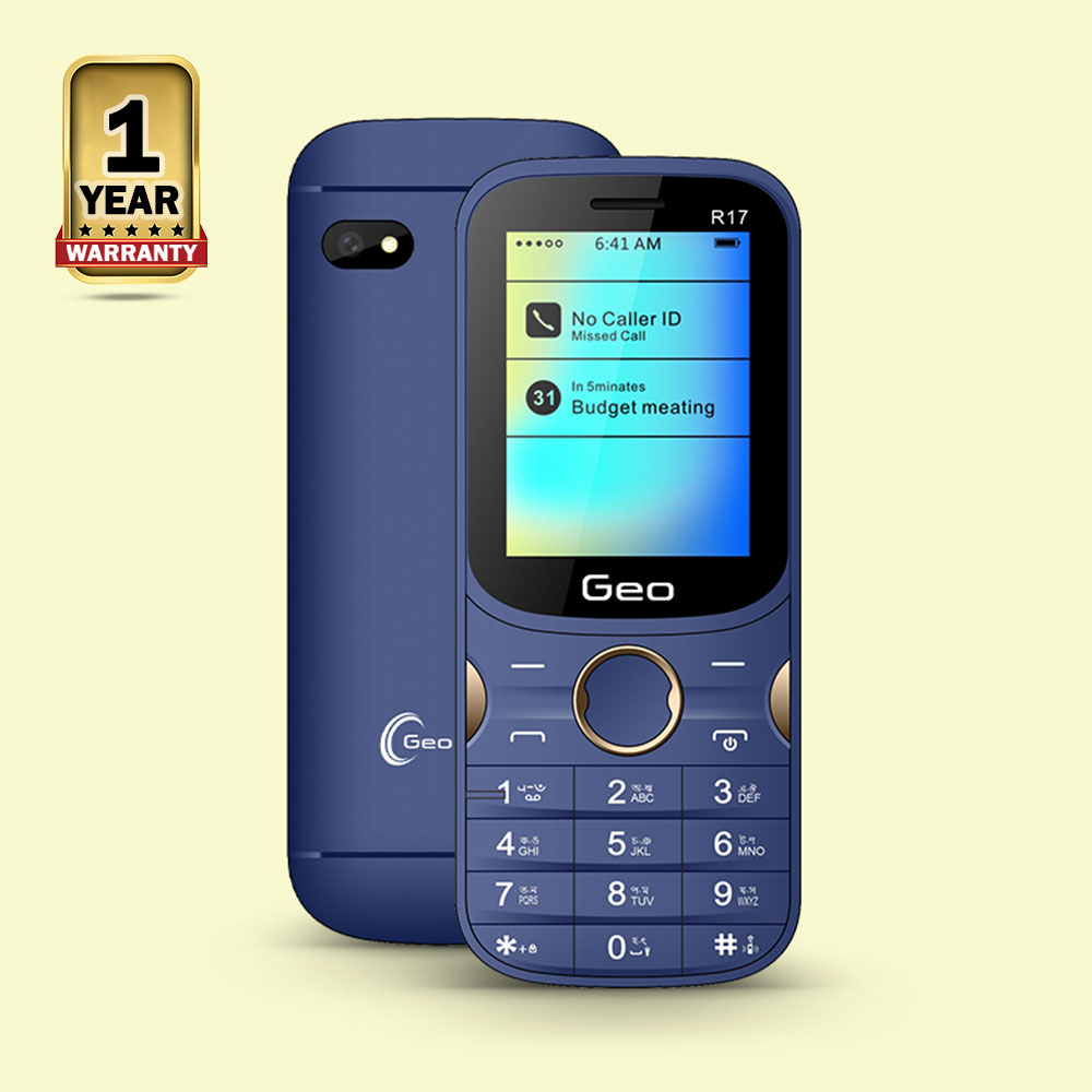 Geo R17 Feature Phone - Blue