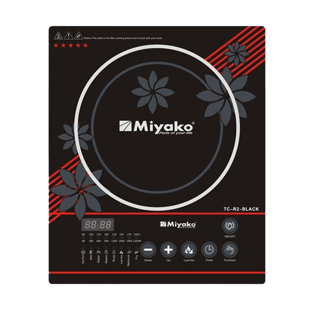 Miyako TC - R2 Induction Cooker - Black