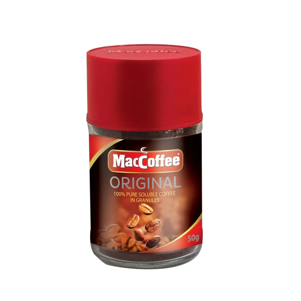 MacCoffee Original Pure Soluble Coffee - 50gm