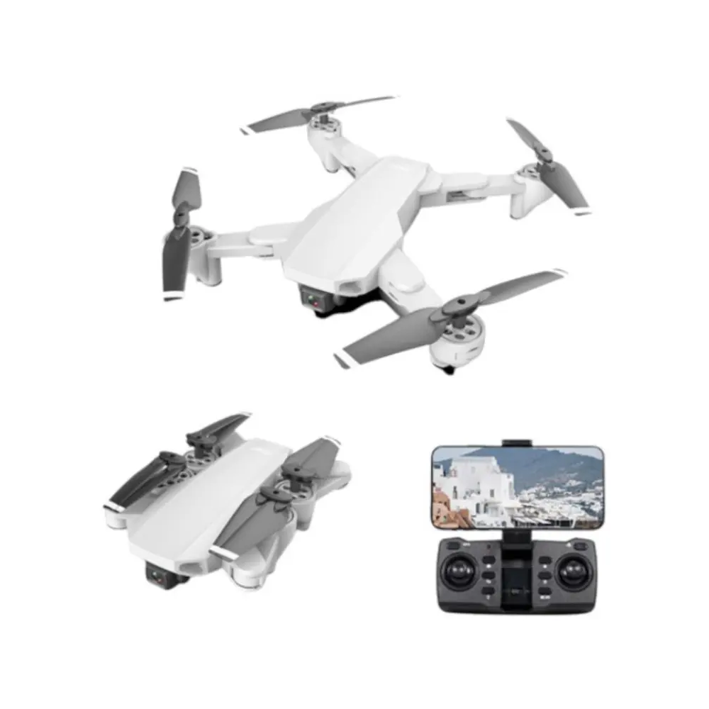 Traveler 3 Foldable Dual 4K Camera Drone - White