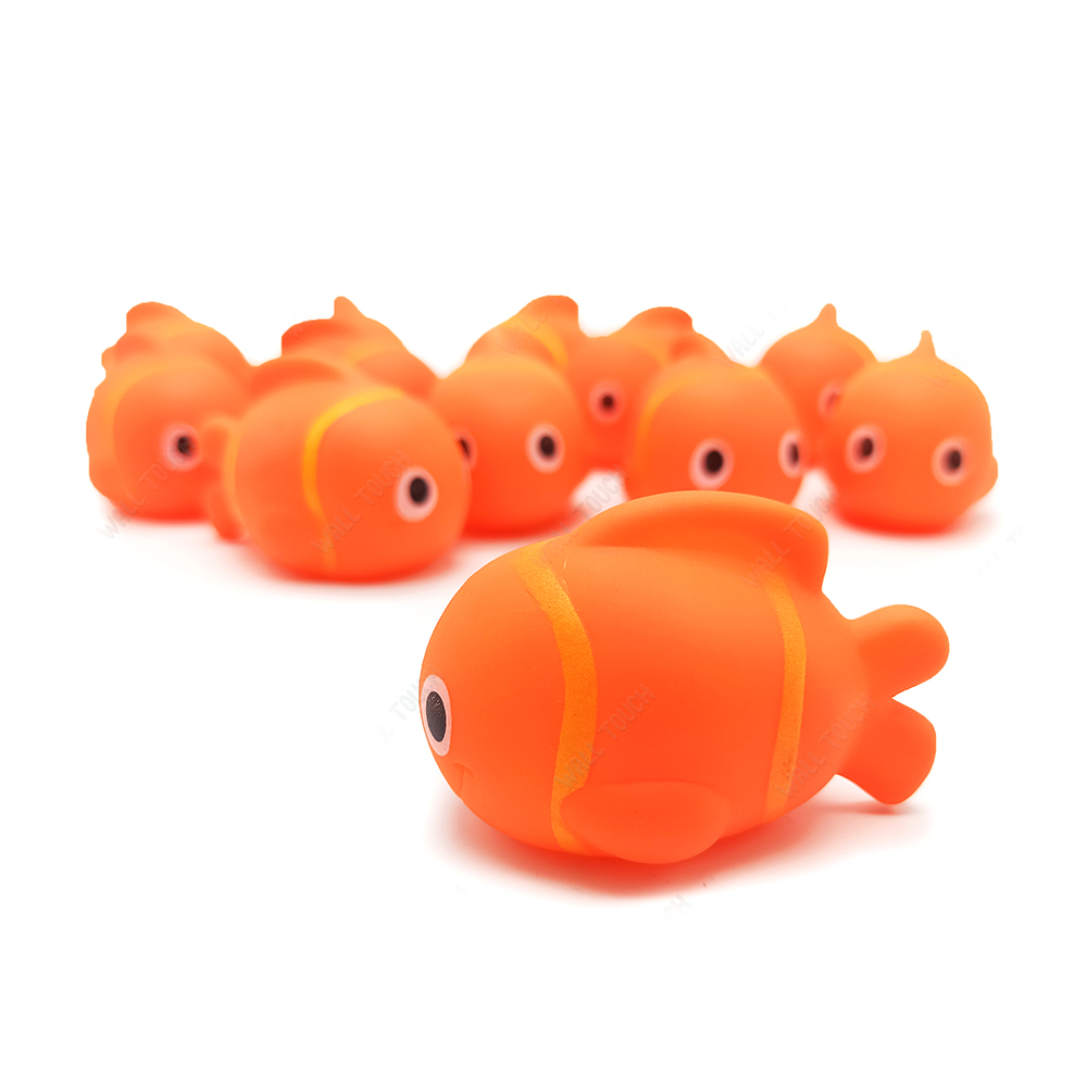 PVC Soft Baby Wash Bath Play Nemo Fish Toys - 12 Pcs - 206099884