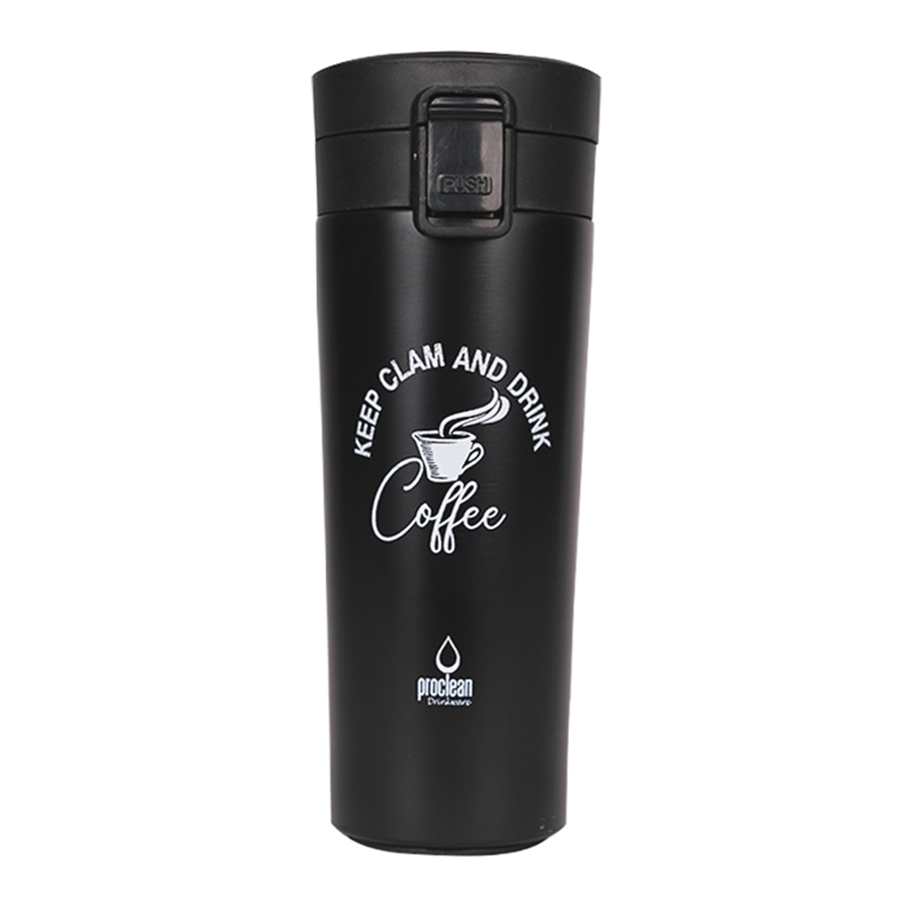 Proclean Style N Go Coffee Mug - 500ml - Black - CM-1732