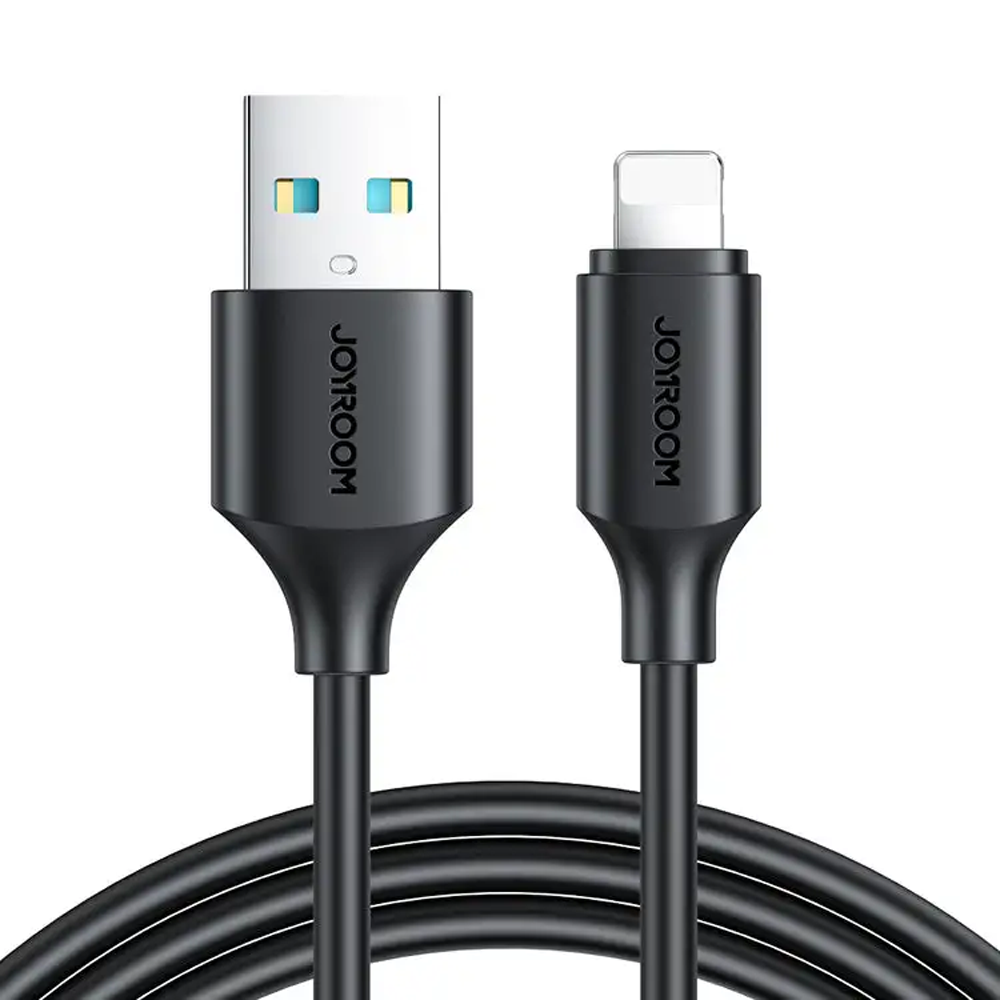 Joyroom S-UL012A9 Series 2.4A USB to 8 Pin Fast Charging Data Cable - Black