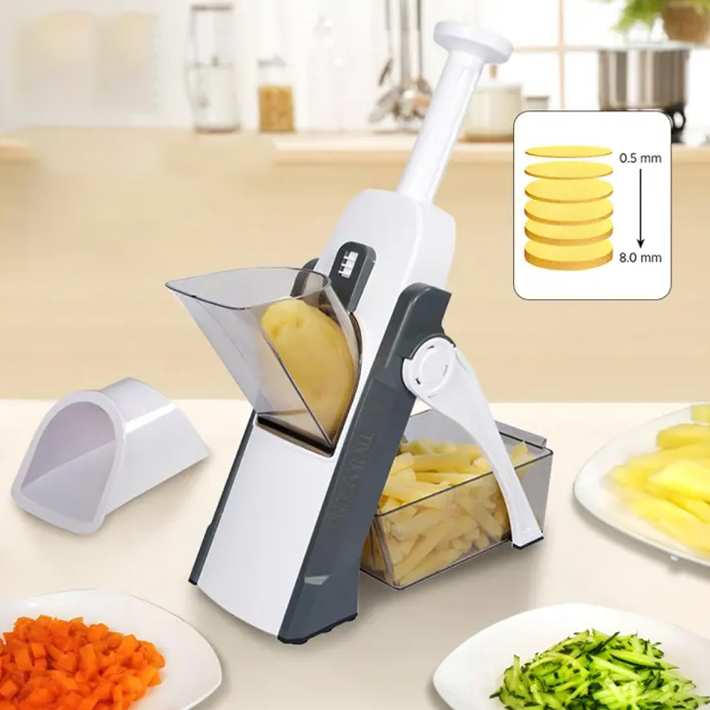 Maytto Electric Food Chopper Vegetable Slicer - Light Olive