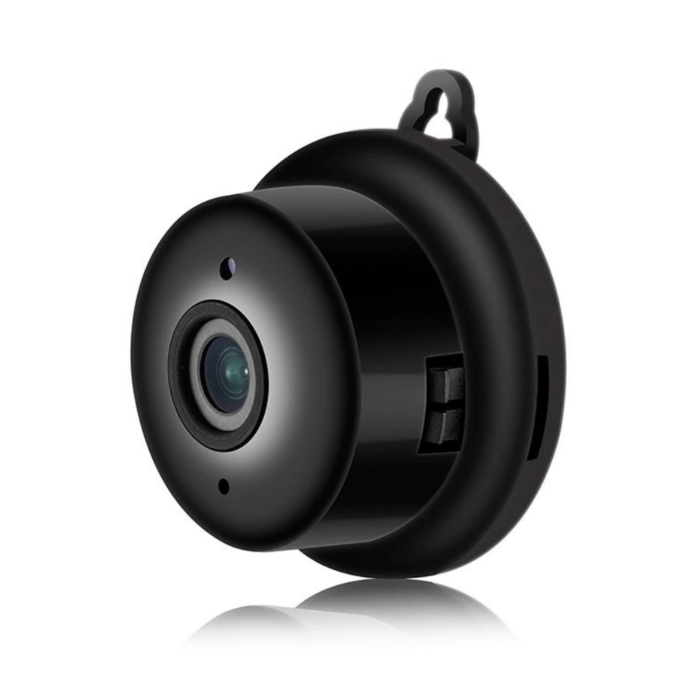 Wireless Wifi Night Vision Mini Monitor Camcorder - Black