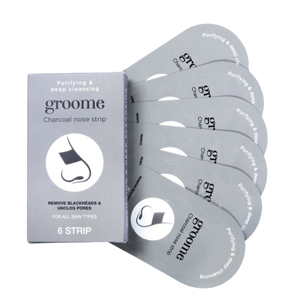 Groome Charcoal Purifying & Deep Cleansing Nose Strips