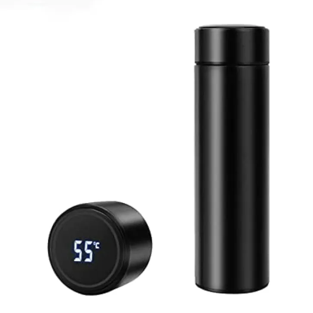 Stainless Steel Led Vacuum Thermos Smart Temperature Display Flask- 500ml