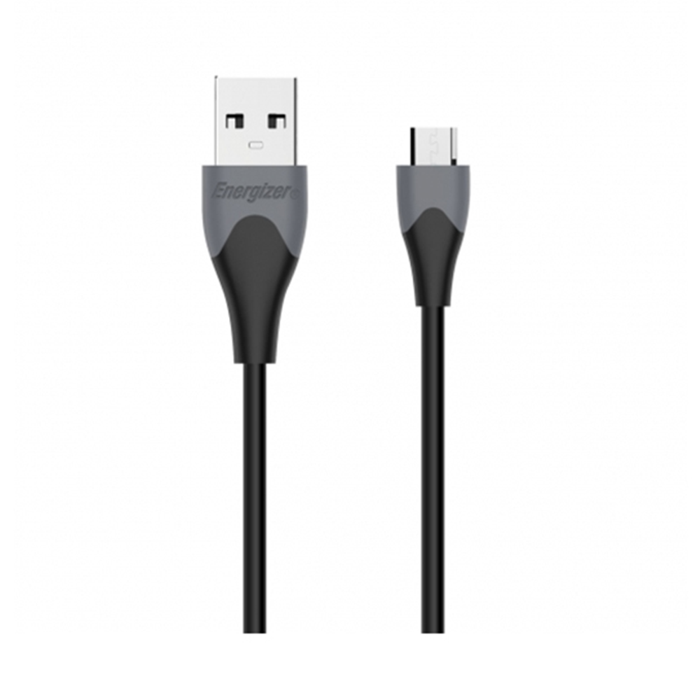 Energizer C610MGBK Two Tone Micro -USB Cable 1.2m - Black