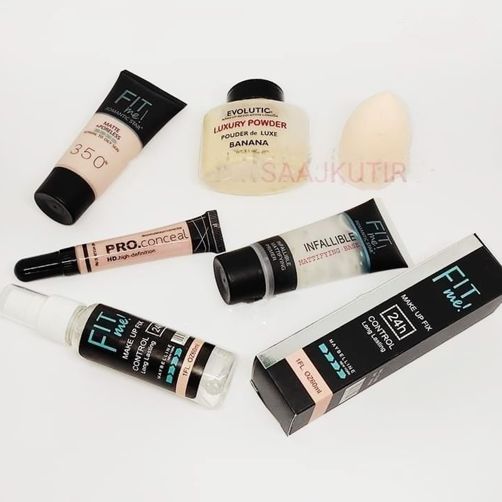 6 in 1 Makeup Combo Set With Full Makeup Coverage