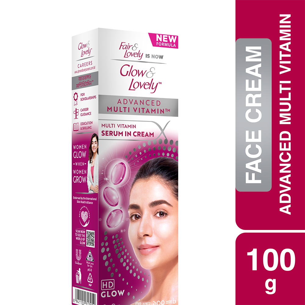 Glow And Lovely Advanced Multivitamin Cream - 100 Gm