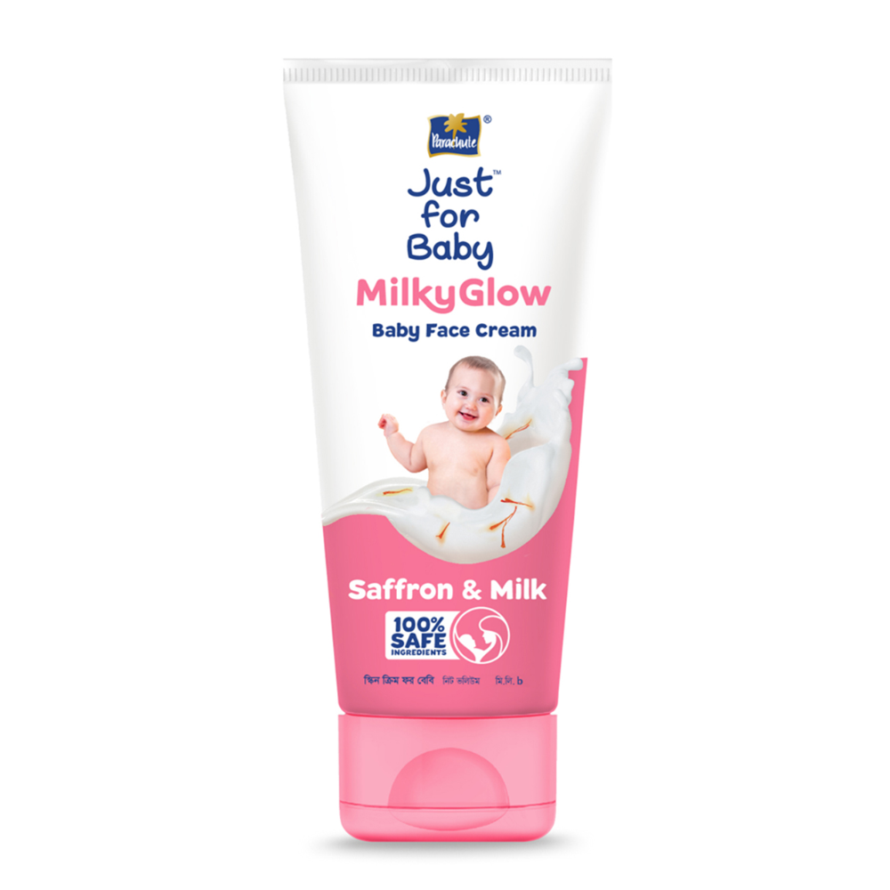 Parachute Just For Baby Milky Glow Face Cream - 100ml - EMB044