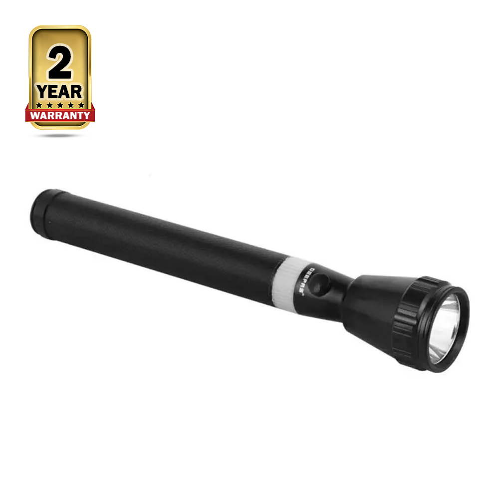 Geepas GFL51031 Rechargeable LED Flashlight - Black