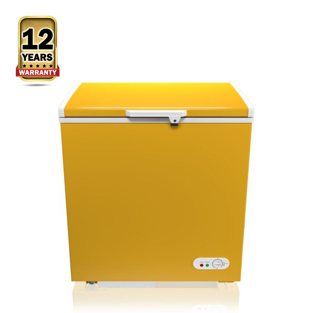 Minister D-170 Yellow Deep Freezer - 170 Liter