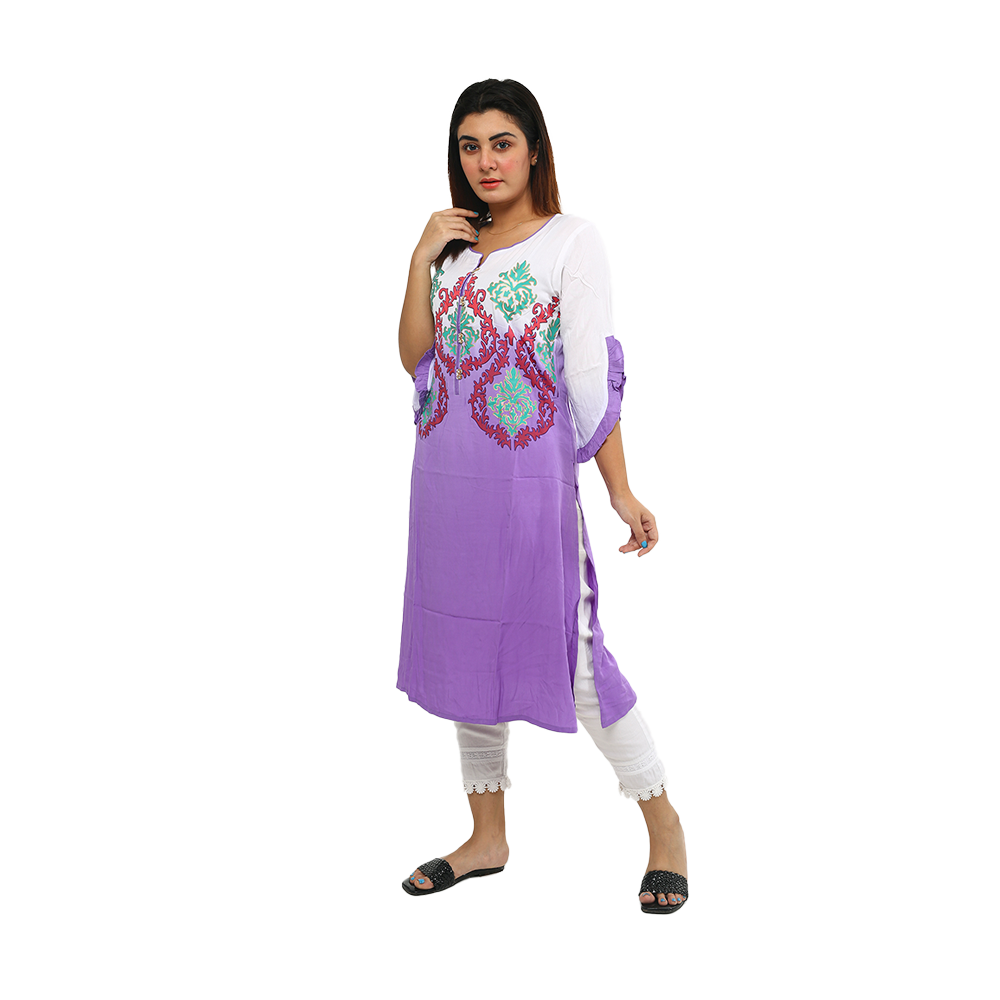 Volantes Cotton 1piece Kameez For Women - LT0107 MSJ2430422