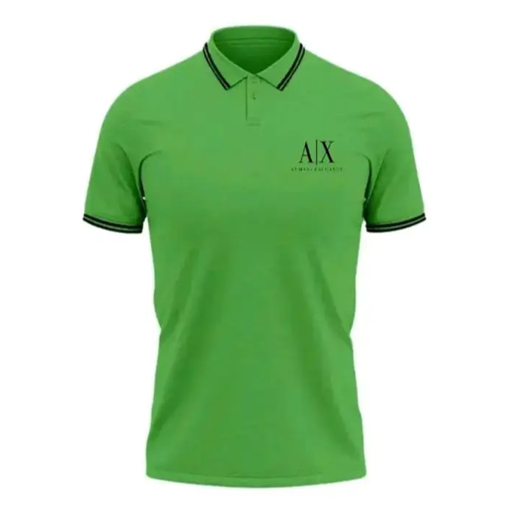 Cotton Polo T-Shirt For Men - Green