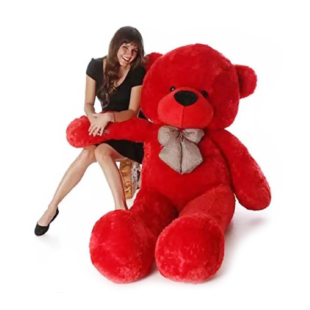 Extra Large Big Teddy Bear 3.5 Feet Red