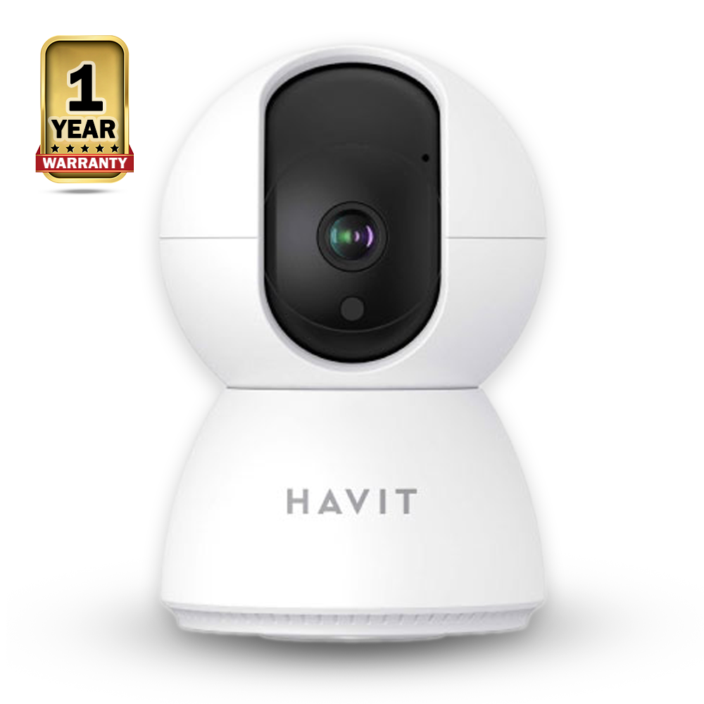 Havit IPC20 2MP Smart 360-degree Night Vision IP Camera - White 