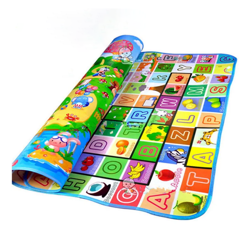 Baby Crawling Play Mat For Kids - Multicolor