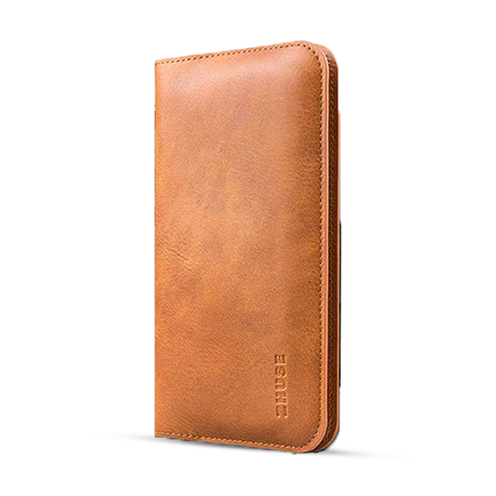 Leather Zhuse X Series Wallet - Brown