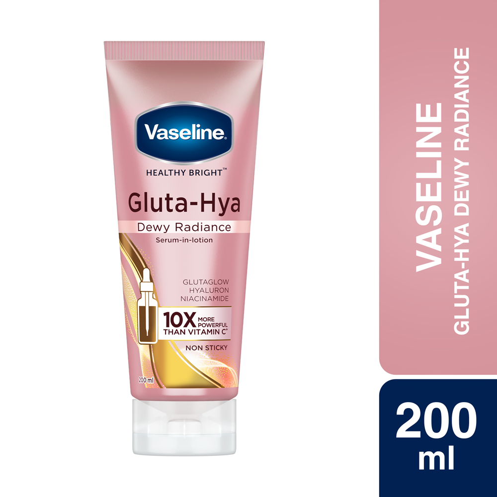 Vaseline Gluta Hya Dewy Radiance Serum in Lotion - 200ml