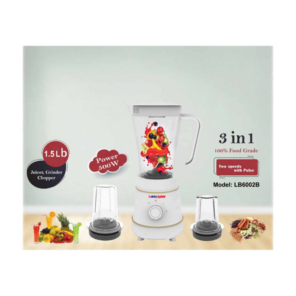 MyOne 3 in 1  Blender - 500W - White