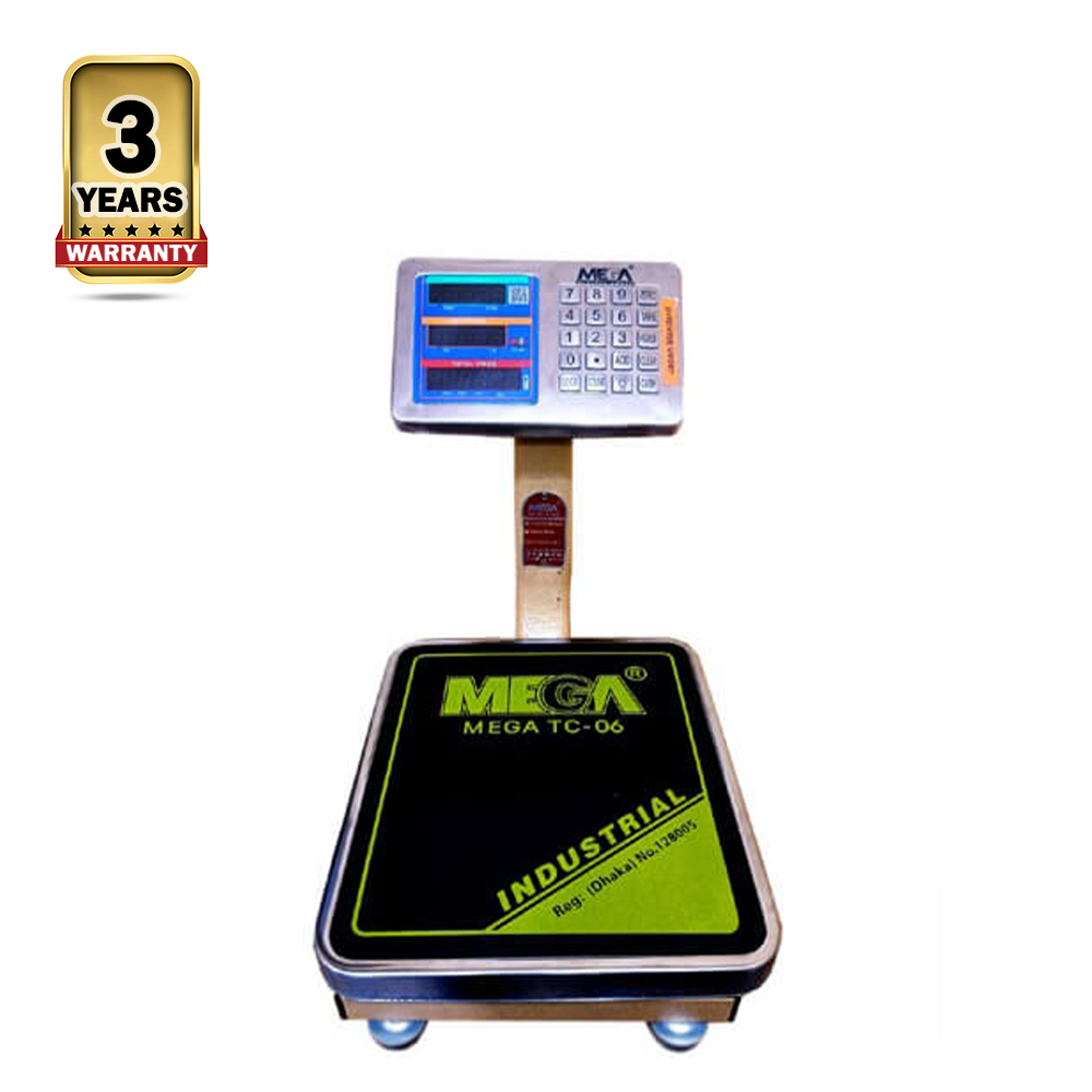 Mega TC-06 Digital Weight Scale  - 60 Kg 