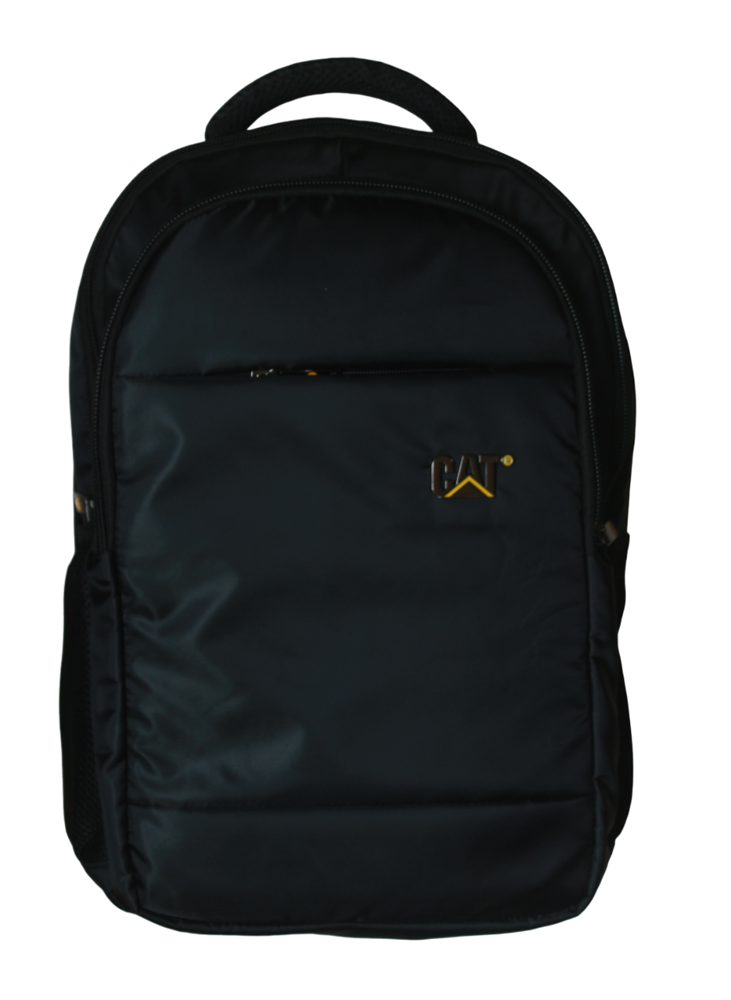 CAT Multifunctional Nylon Laptop Backpack - Black - CMLB