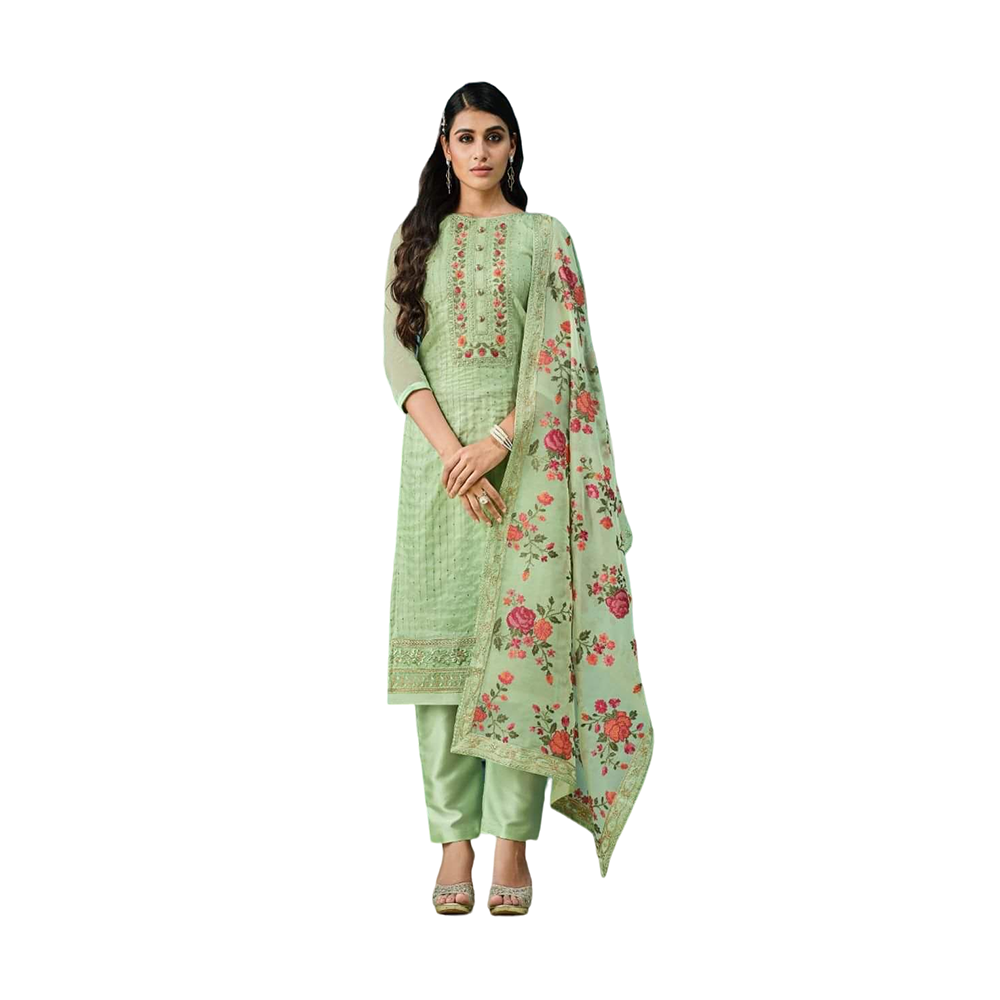 Pakistani Designed Gorgeous Party Wear - SK -279A - Tiya