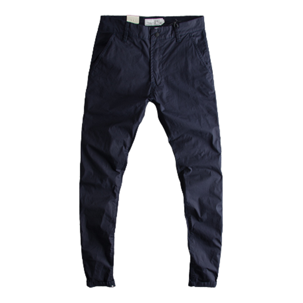 Cotton Chinos Gabardine Pant For Men - Deep Black - NZ-3186