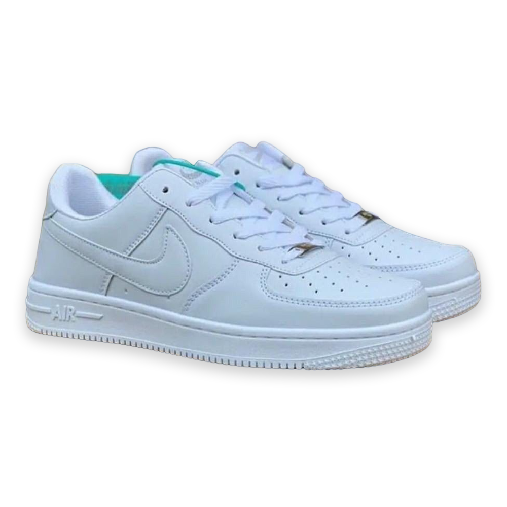 PU Leather Sneakers for Women - White - OA-03