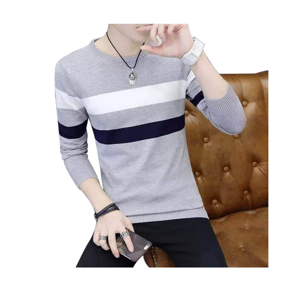 Full Sleeve Casual T Shirt For Men - TSH-24 - Multicolor