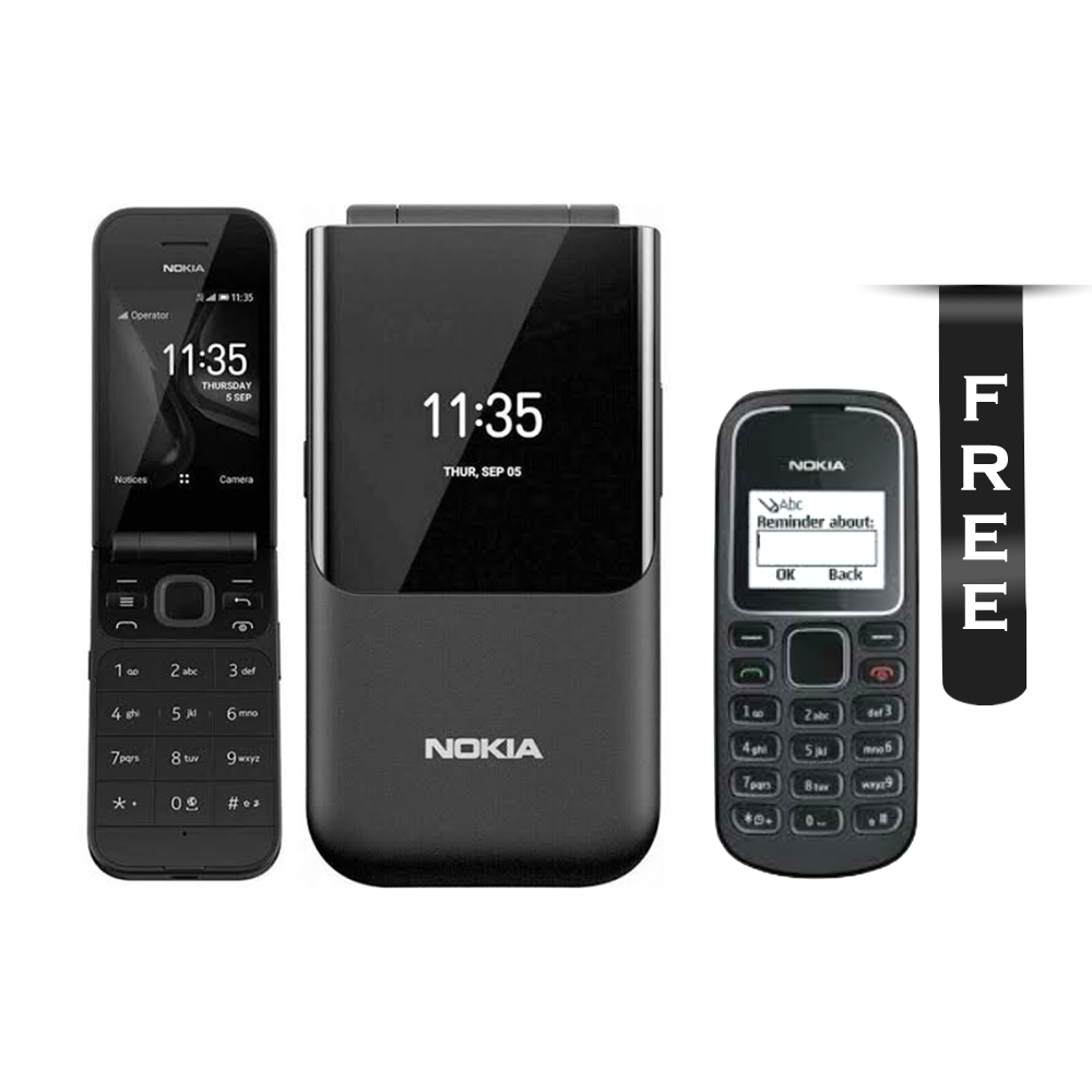 Buy Nokia 2720 Flip and Get Nokia 1280 Feature Phone Free