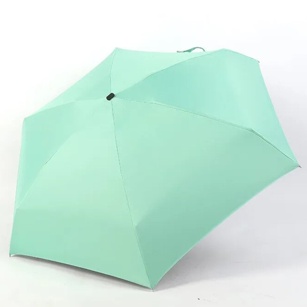 Mini 5 Folding Capsule Sun Protection Anti-UV UPF50+ Pocket Umbrella for Women