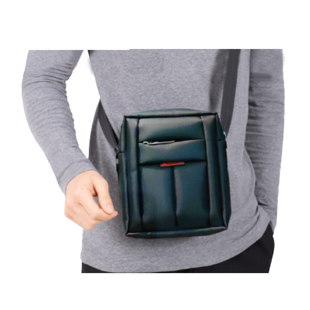 Cat Crossbody Business Bags For Men - Black - MS BAG 51