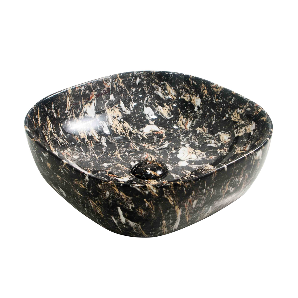 Marquis C70070 Counter Top Art Basin - Marbling