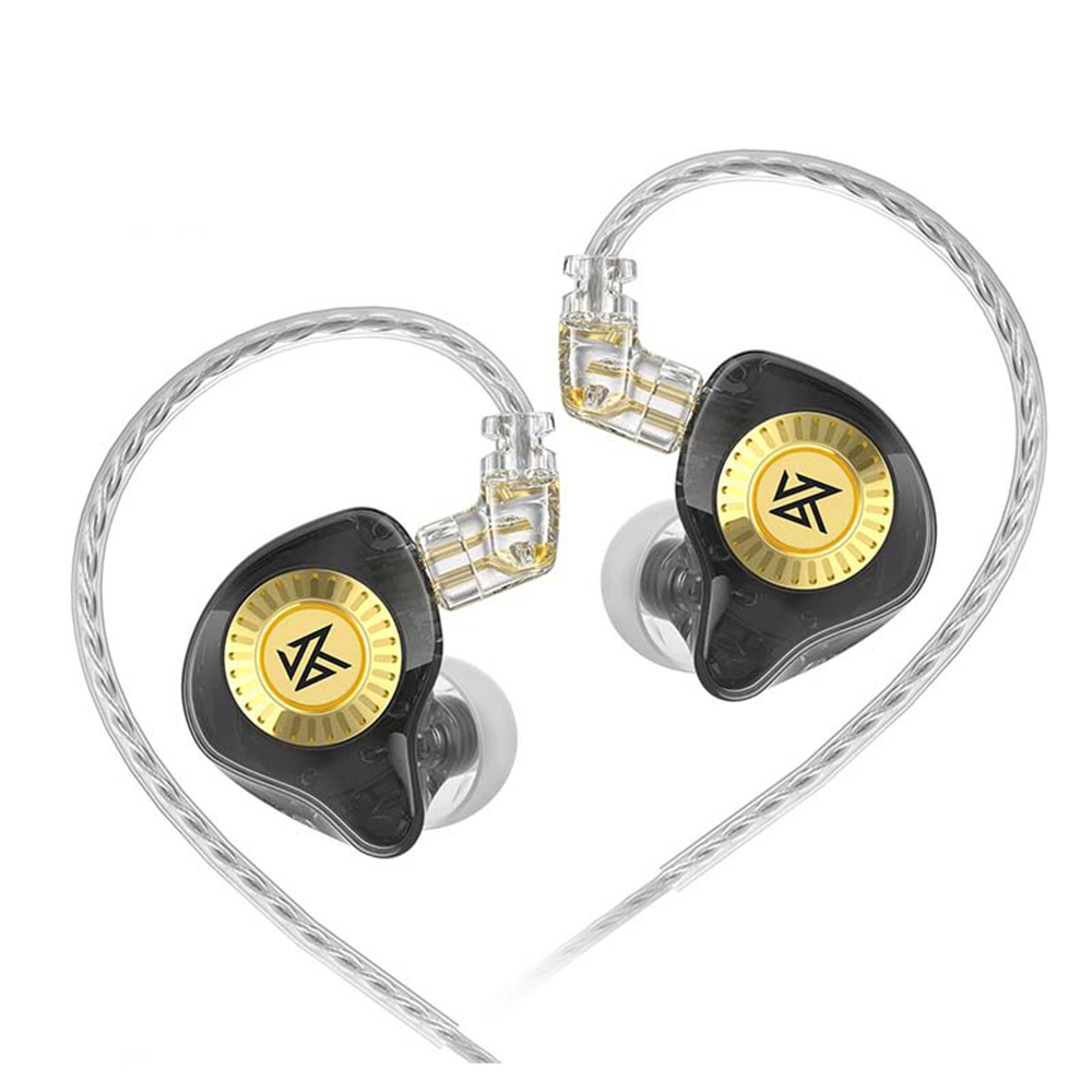 KZ EDX Ultra Professional Hi-Fi Dual Magnetic Dynamic Earphone - Black