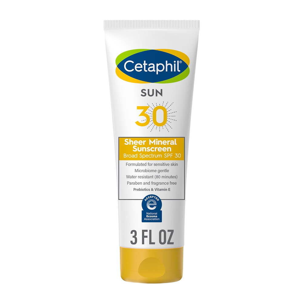 Cetaphil 3 FL OZ Sheer Mineral Sunscreen Lotion - 89ml