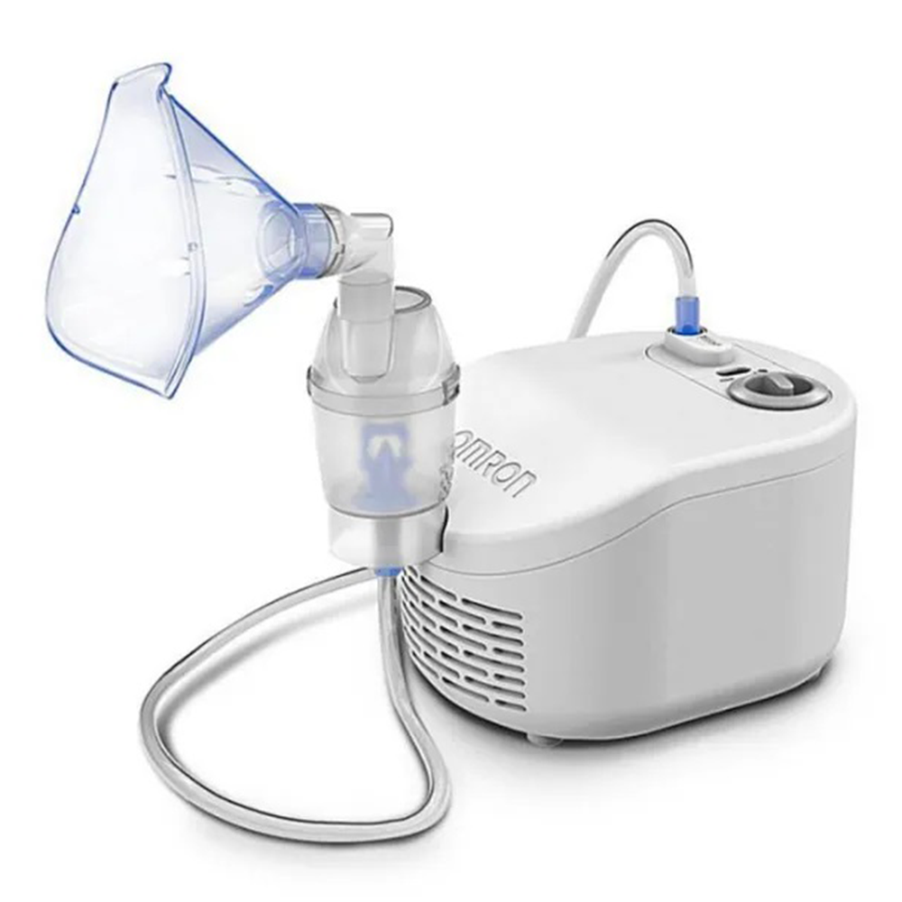 Omron NE C101 Compressor Nebulizer For Child & Adult - 12ml - White