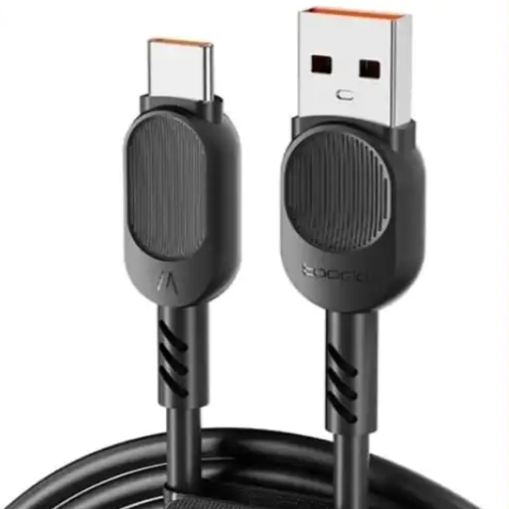Toocki USB to Type C Fast Charging Cable - 100W - Black