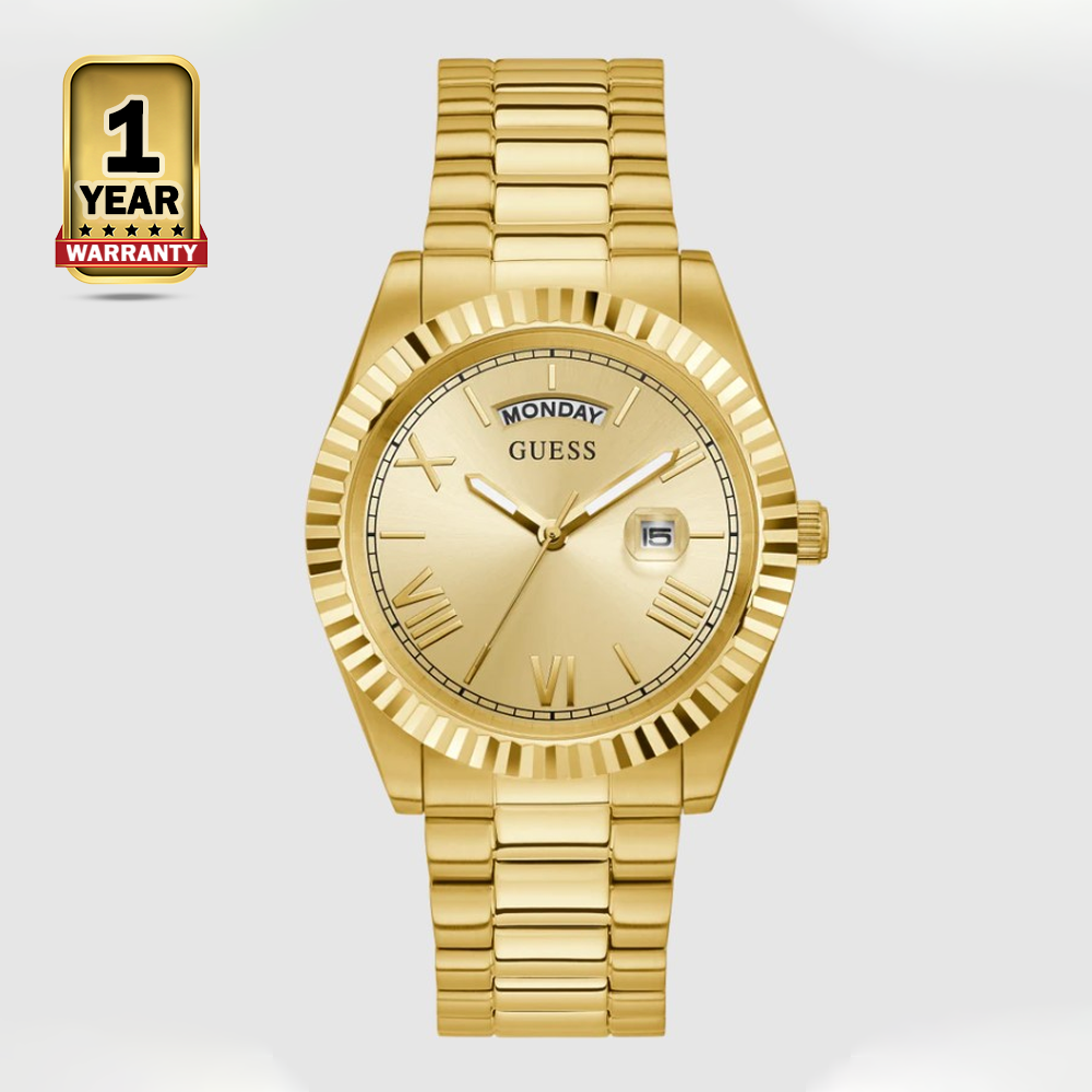 Guess GW0265G2 Stainless Steel Quartz Wristwatch For Men - Golden