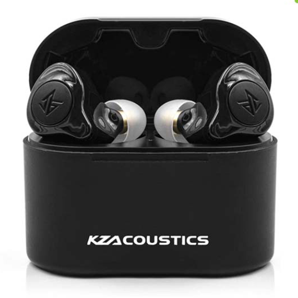 KZ S2 Hybrid True Wireless Earbuds - Black