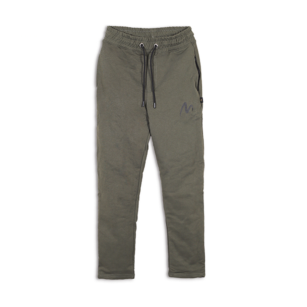 Cotton Terry Joggers Pant For Men - Olive - EMJ#OLVJ